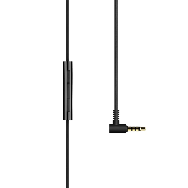 Mi Dual Driver in-Ear Earphones with Mic and Long Tangle-Free Cable(Black)